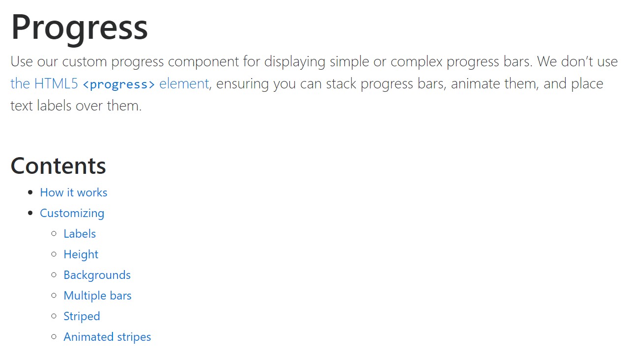 Bootstrap progress bar  approved  documents