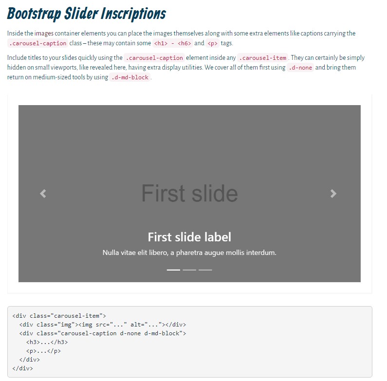  Bootstrap Full Width Slider 