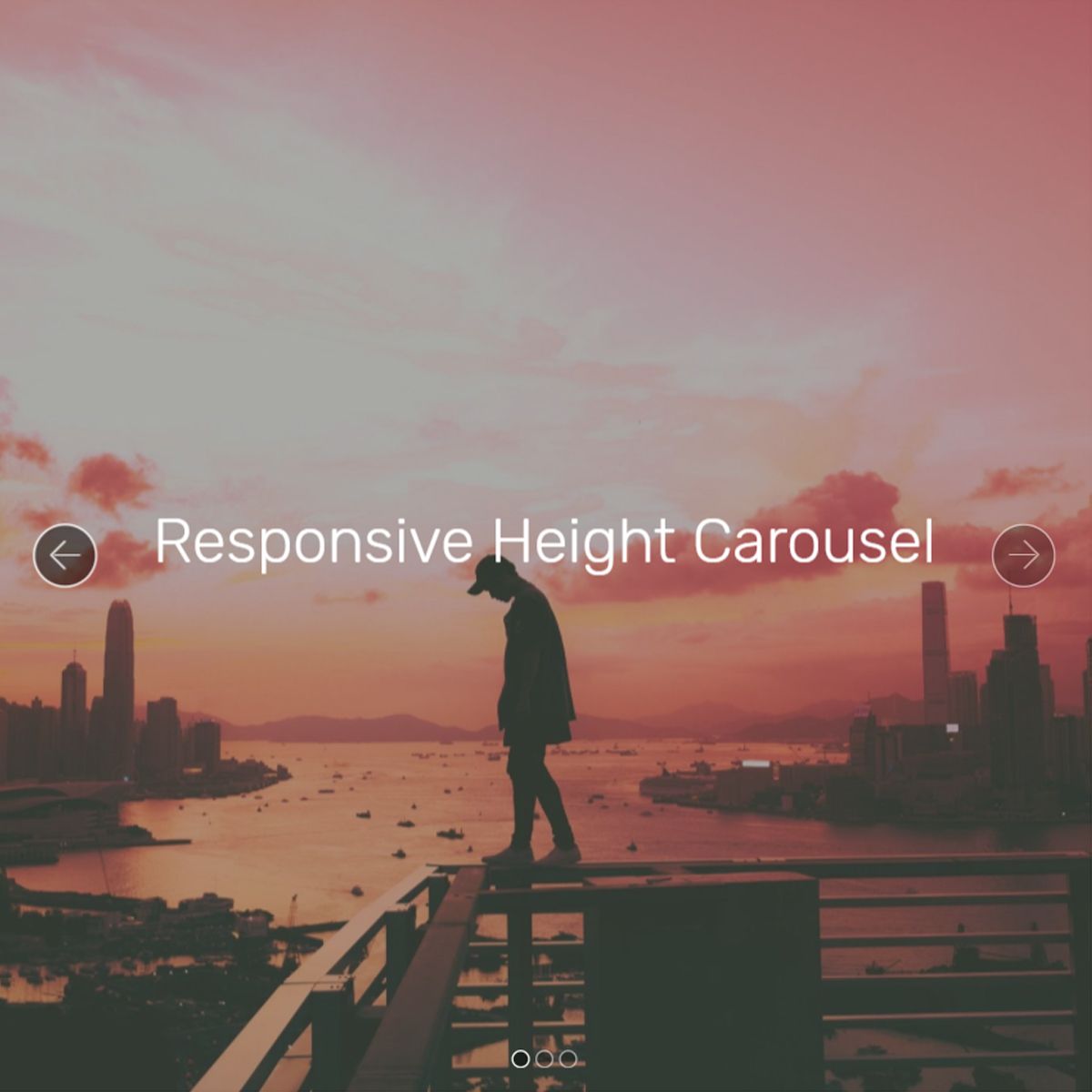 Responsive Bootstrap Photo Carousel