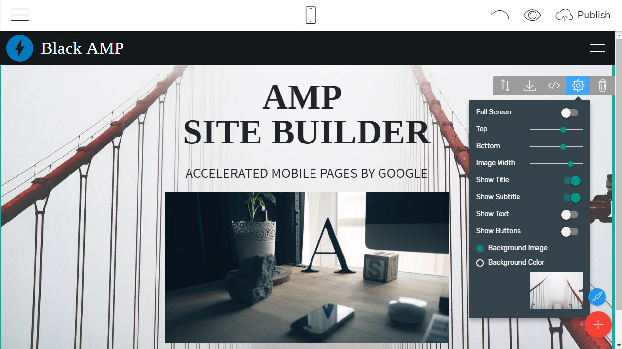 Mobile-friendly Website Creator