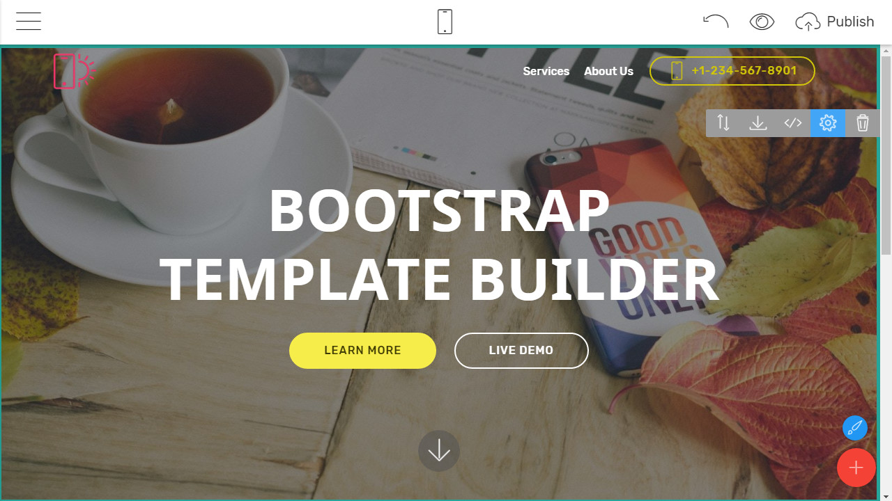 Bootstrap Website Maker